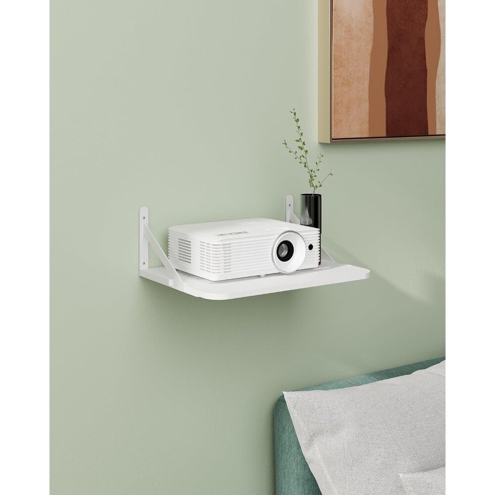 Small Mini Projector Shelf, Modem Shelf, Router Shelf, Floating Projector Wall M - Picture 4 of 7